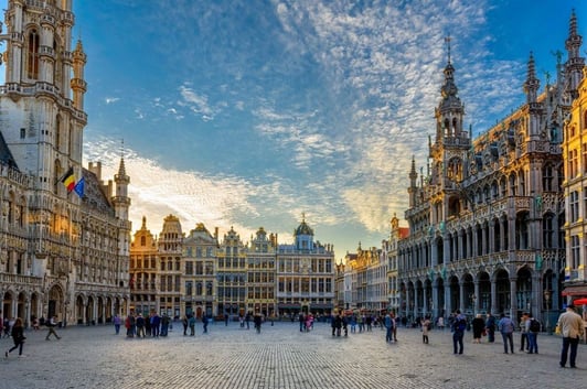 View over Brussels 
