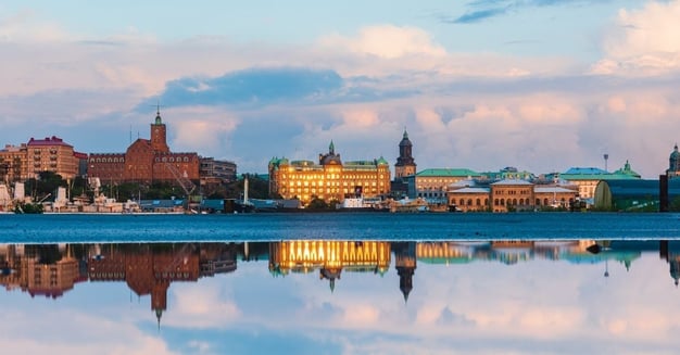 Göteborg, Sweden water line