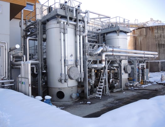 Lillehammer mjoesanlegget thp in the winter
