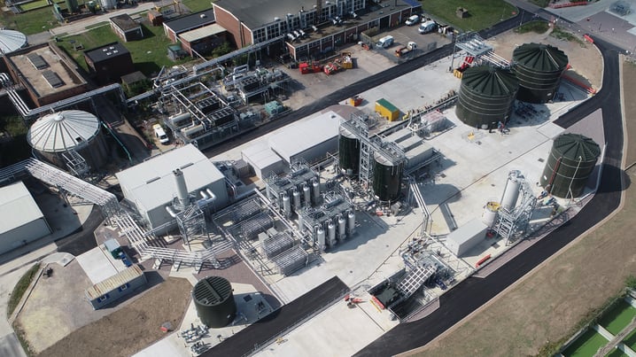 aerial view of Stoke Badolph