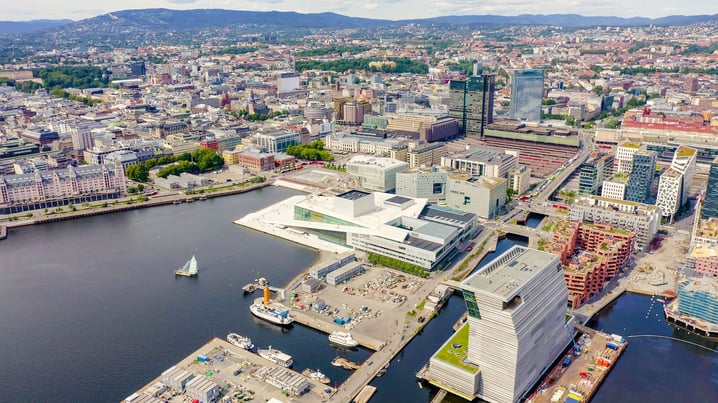 oslo aerial view