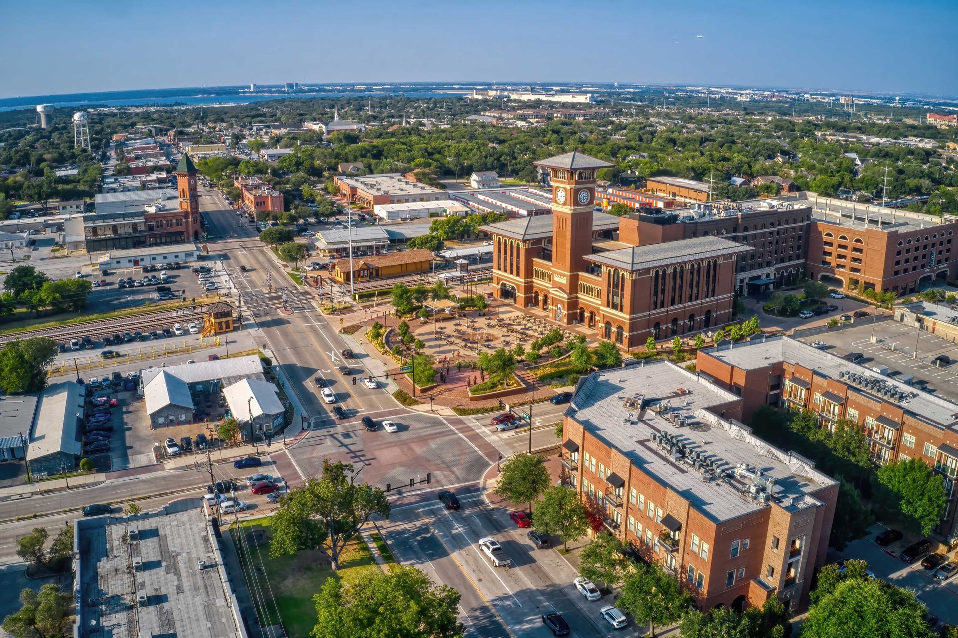 USA - Grapevine, Texas aerial view